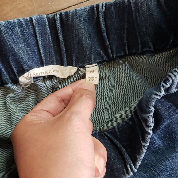 Soft Surroundings Embroidered Jeans - Picture 7 of 8